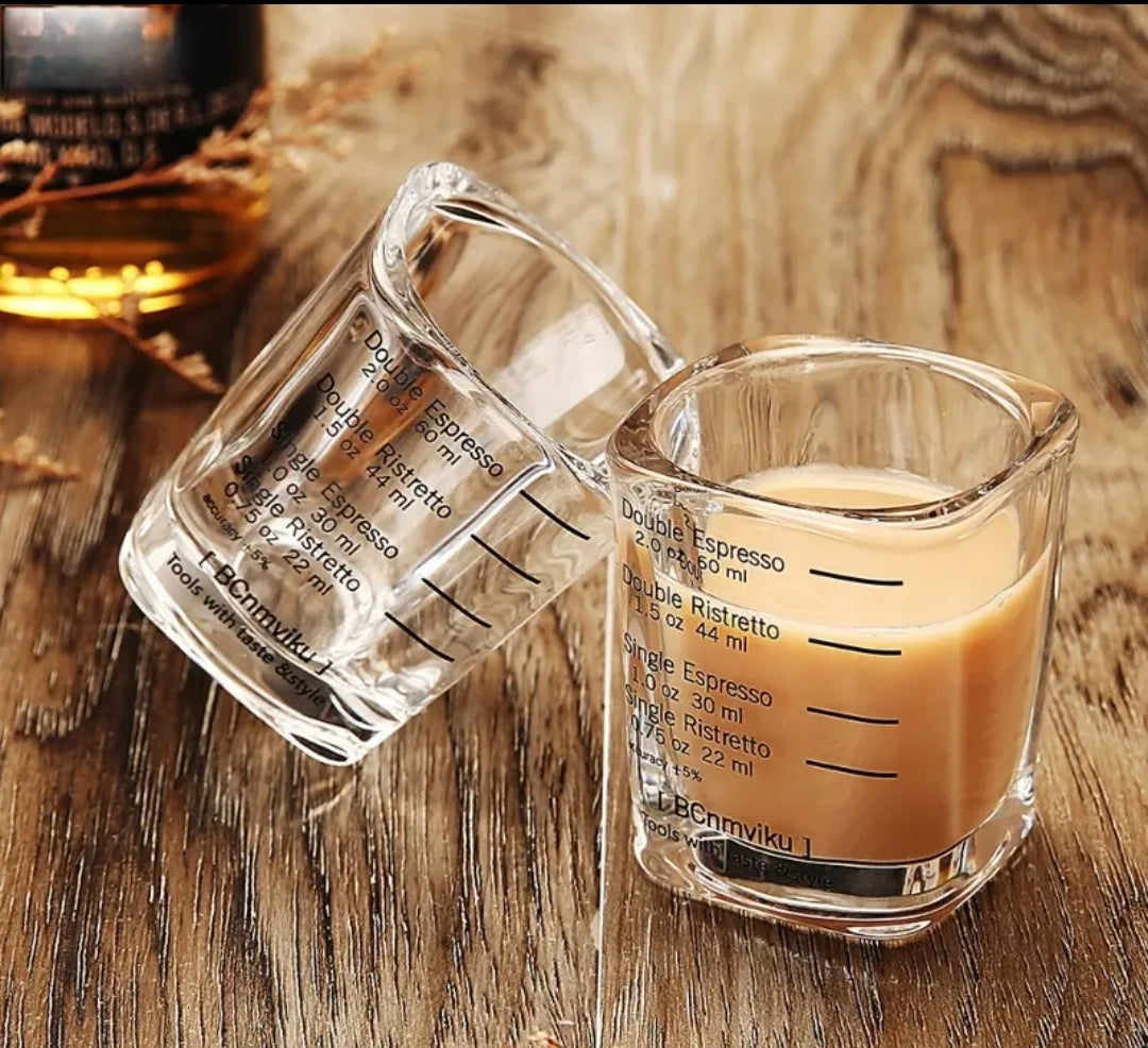 Espresso shot glass