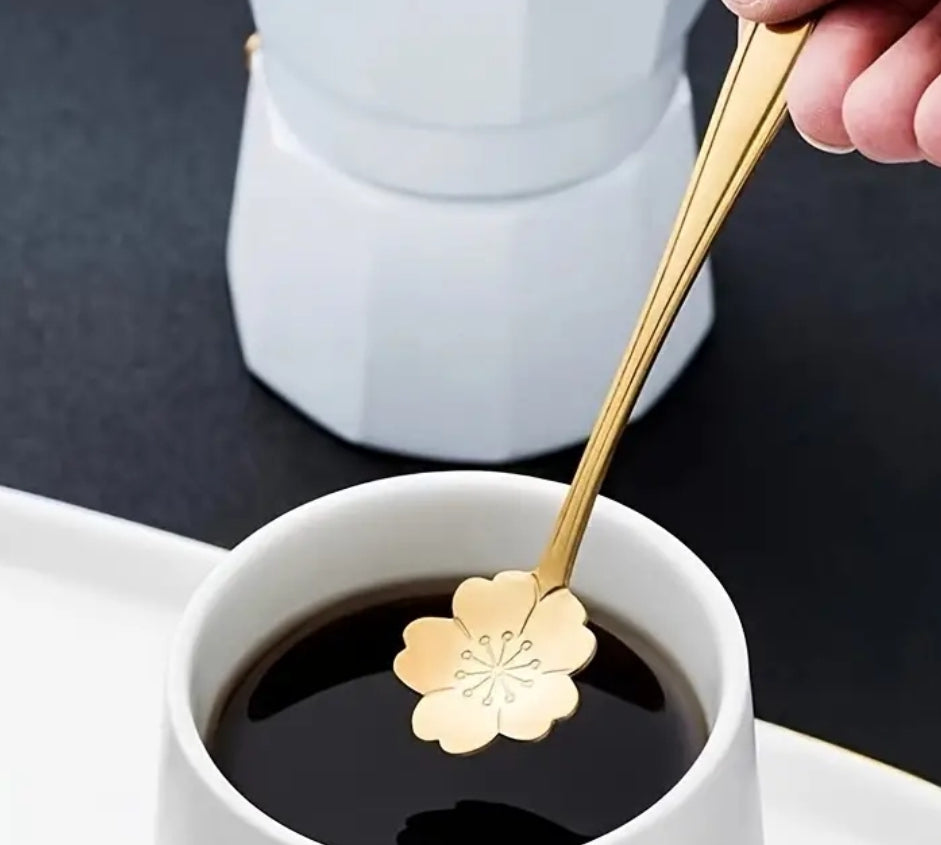 Flower Spoon - Coffee