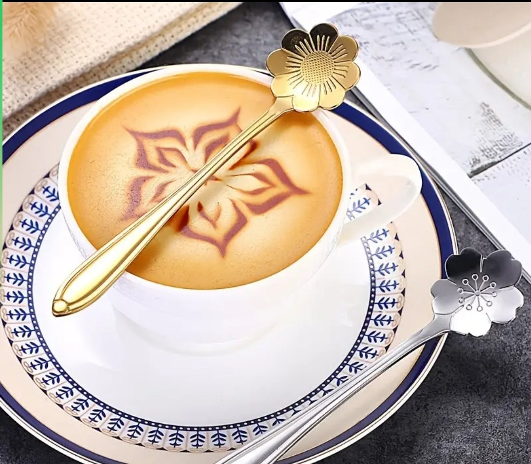 Flower Spoon - Coffee