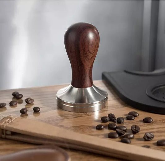 TAMPER
Walnut + Stainless Steel